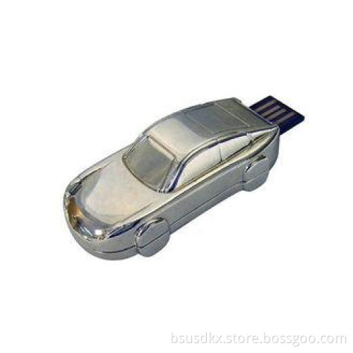 Waterproof Chip Novelty USB Flash Drives , Metal Car Shaped